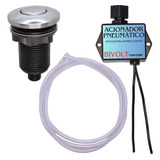Botão Acionador Pneumático Completo - Banheira / Spa / Hidro