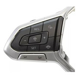 Botão Comando Som Volante Nivus Golf Volkswagen Par