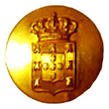 Botão Da Farda Com Coroa Portuguesa Original-cód..799