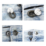 Botão Extensor Para Calça, Saia, Jeans/ Mdm/ Com Cor Cinza