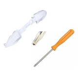 Botão Gatilho Rb Lb Para Xbox Series X S Branco + Chave T8