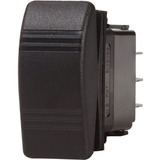 Botão Interruptor On-off 12v 24v Preto Com 2 Pinos