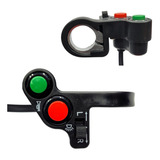 Botão Interruptor Para Moto Universal Farol Seta E Buzina