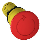 Botão Monobloco De Emergência Soco Plástico 2nf Xb7ns8444