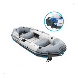 Bote Inflável Intex Mariner 3 C/ Par Remos Bomba Barco Pesc