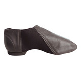 Botinha De Jazz Em Couro E Neoprene - Evidence Ballet 00012