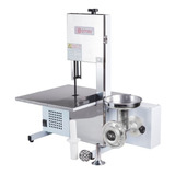 Botini Serra Fita De Bancada Com Moedor De Carne 1/3cv Bivolt-botin 110v/220v Bifasico 1.3 Hp