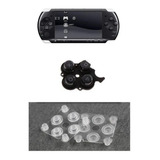 Botões Compatível Sony Psp Série 3000 3010 X Bolal Borracha