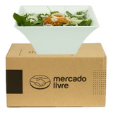 Bowl Quadrado Buffet 25 Cm Melamina Ref 5336