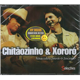 Box Chitãozinho E Xororó Nascidos Para O Sucesso Dvd + 2 Cds