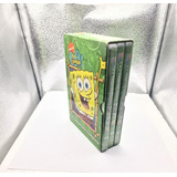 Box Dvd Coleção Do Bob Esponja - 1a Temporada Completa Rara