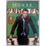 Box Dvd House Quarta Temporada Completa Novo Lacrado