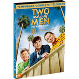Box Dvd Two And A Half Men - 10ª Temporada - 3 Discos