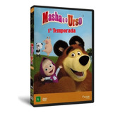 Box Dvds Masha E O Urso 1ª + 2ª Temporada - 6 Discos