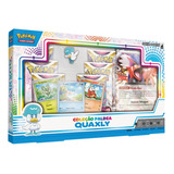 Box Pokémon Paldea Quaxly Broche Koraidon Ex Cartas Cards