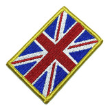 Bp0001v 01 Bandeira Reino Unido Patch Bordada Fecho Contato