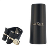 Braçadeira Barkley Couro Ressonador P Selmer Sd20 Sax Alto