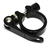 Braçadeira De Selim Bike Mtb Canote 35mm C/ Blocagem Preta