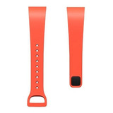 Bracelete De Silicone Para Mi Band 4c Xiaomi, Laranja