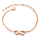 Bracelete Pulseira De Moda Em Titânio 18k Para Feminino