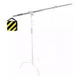 Braço Girafa Inox P/ Tripé Greika Cs-330x225cm + Contrapeso
