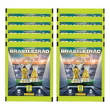 Brasileirão 2023 Panini Kit Com 50 Figurinhas (10 Envelopes) 