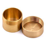 Brass Ring Box Anel Na Caixa Latao