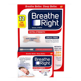 Breath Right Dilatador Nasal Extra Forte Com 72 Unidades
