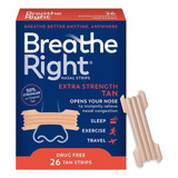 Breathe Right - Dilatador Nasal Extra 26 Unidades