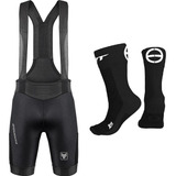 Bretelle Ciclismo Masculino Free Force Endurance Gel + Meia