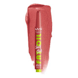 Brilho Labial, Óleo Gordo, Slick Click, Nyx Cosmetics, Acabamento Brilhante, Cor Sem Necessidade De Filtro