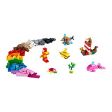 Brinquedo 11018 Lego Classic Diversao Criativa Oceano 333pcs