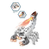 Brinquedo Animal Robô Escorpião Com Luzes E Sons Á Pilha