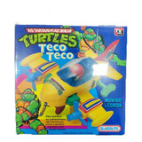 Brinquedo Antigo Teco-teco As Tartarugas Ninja Glasslite