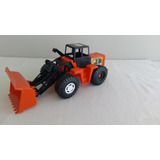 Brinquedo Antigo Trator Anos 90 Da Rabaker Cor Laranja