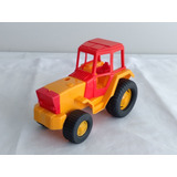 Brinquedo Antigo Trator Anos 90 Da Rabaker