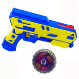 Brinquedo Beibleid Arminha Pistola Lançador De Beyblade Led