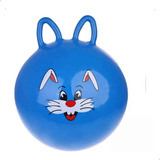 Brinquedo Bola Pula Pula Inflável C/ Alça Azul