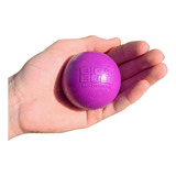 Brinquedo Cachorro Bolas Borracha 55mm Para Cães Pet Médio Cor Roxo
