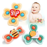 Brinquedo Com Ventosa Para Bebês Gruda No Vidro Kitt 3 Peças