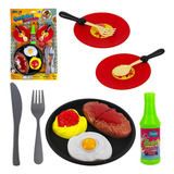 Brinquedo Conjunto Completo Cozinha Comidinhas Macarrão