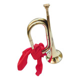 Brinquedo De Aprendizagem Precoce Trompete De Bronze Áureo
