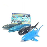 Brinquedo De Borracha Oceano Tubarão Marine Life World