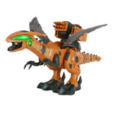Brinquedo De Dinossauro Amarelo 46x25,5x19cm Amarelo