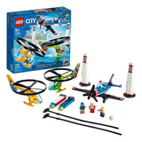 Brinquedo De Montar City Corrida Aérea Lego Quantidade De Peças 140