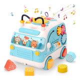 Brinquedo De Ônibus De Música Eletrônica Com Presente Musica