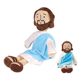 Brinquedo De Pelúcia Jesus Design De 13 Polegadas, Boneca De Pelúcia