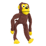 Brinquedo De Pelúcia Macaco Com Apitos Para Pet Savana Pet