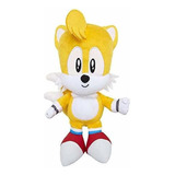Brinquedo De Pelúcia Sonic Miles Prower Tails Doll Presente
