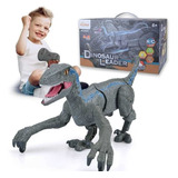 Brinquedo Dinossauro Leader Controle Luz-som Ótimo Preço